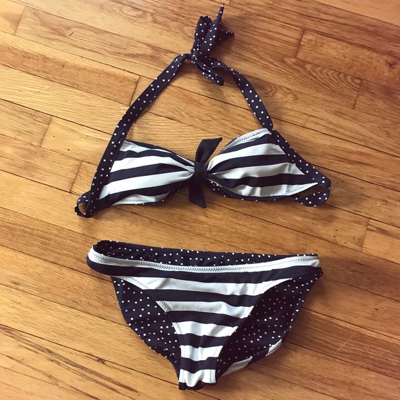 Tommy Hilfiger Reversible Bikini Size M - Picture 5 of 8